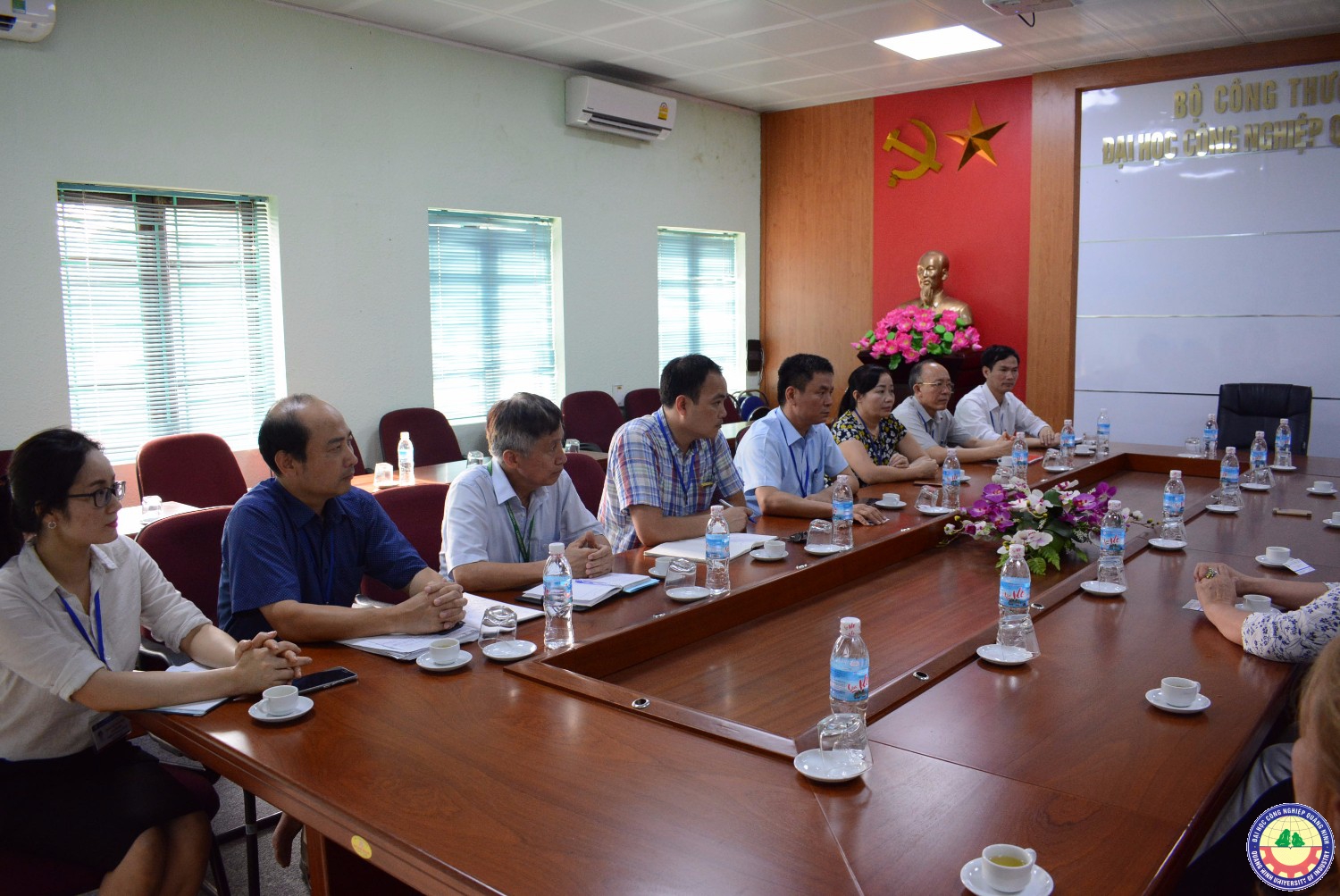 Trường Đại học Công nghiệp Quảng Ninh làm việc với đoàn đại biểu nước Nga