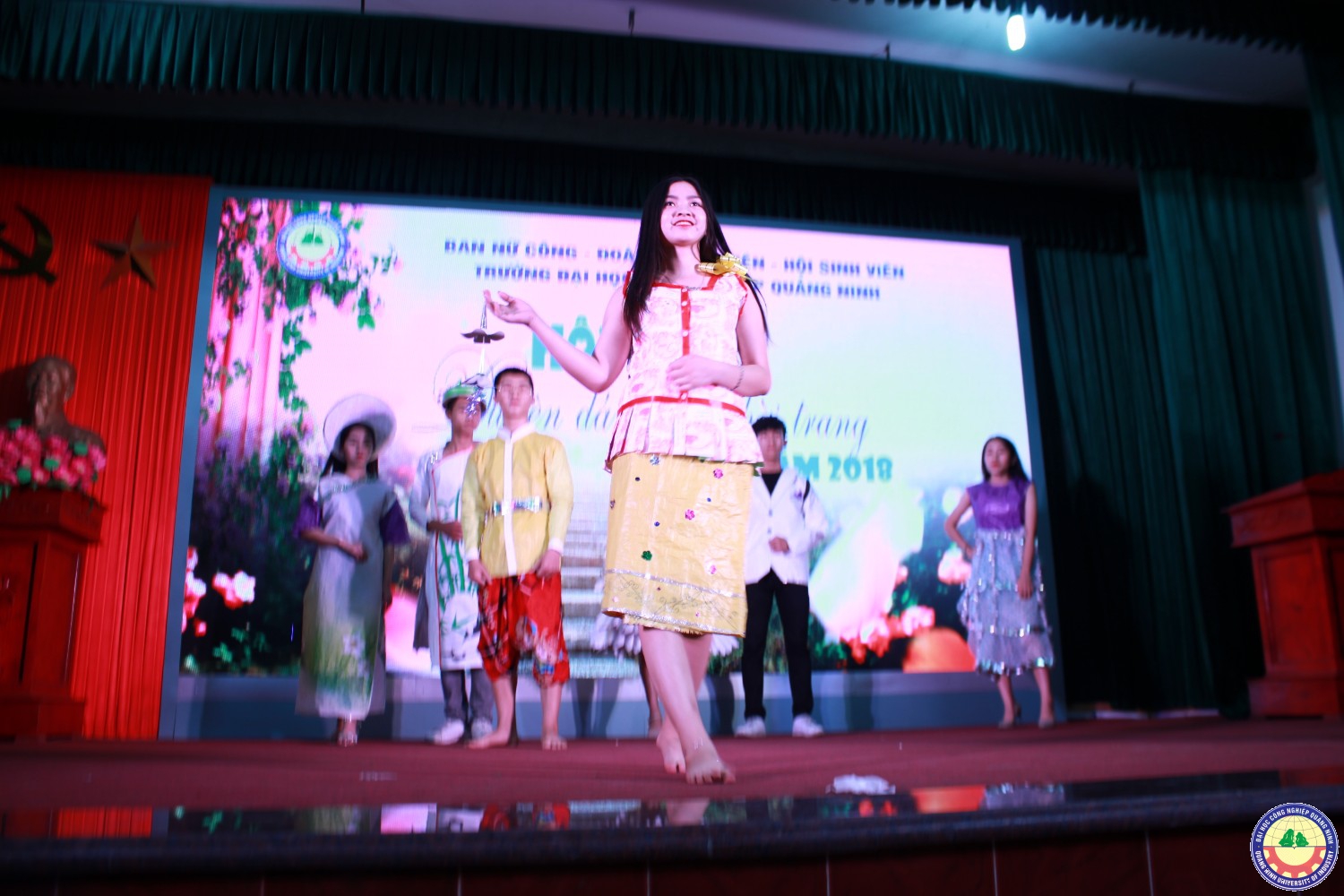 HỘI THI DUYÊN DÁNG THỜI TRANG TÁI CHẾ 2018