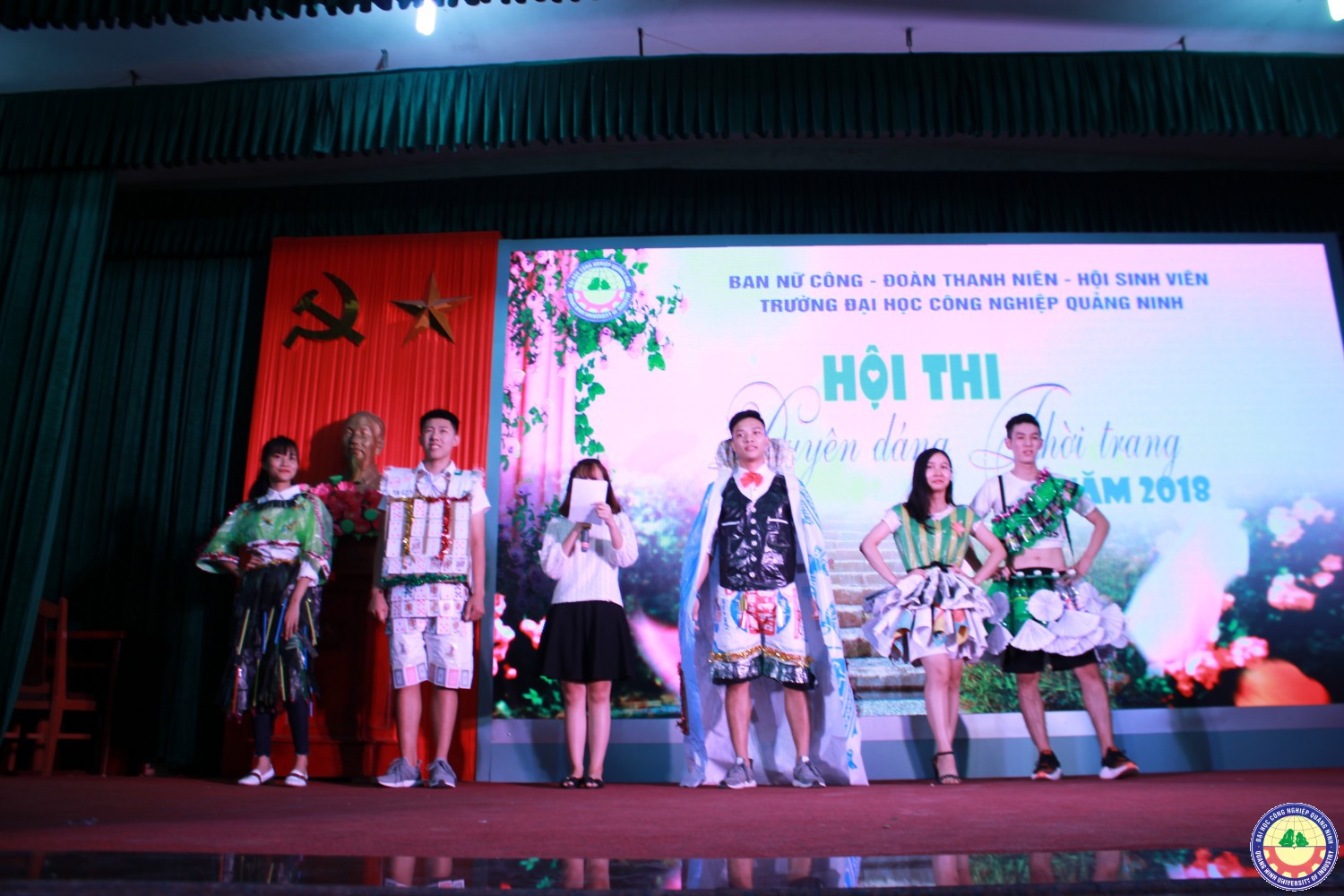 HỘI THI DUYÊN DÁNG THỜI TRANG TÁI CHẾ 2018