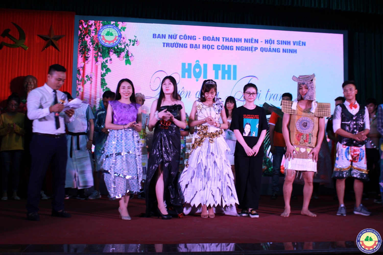 HỘI THI DUYÊN DÁNG THỜI TRANG TÁI CHẾ 2018