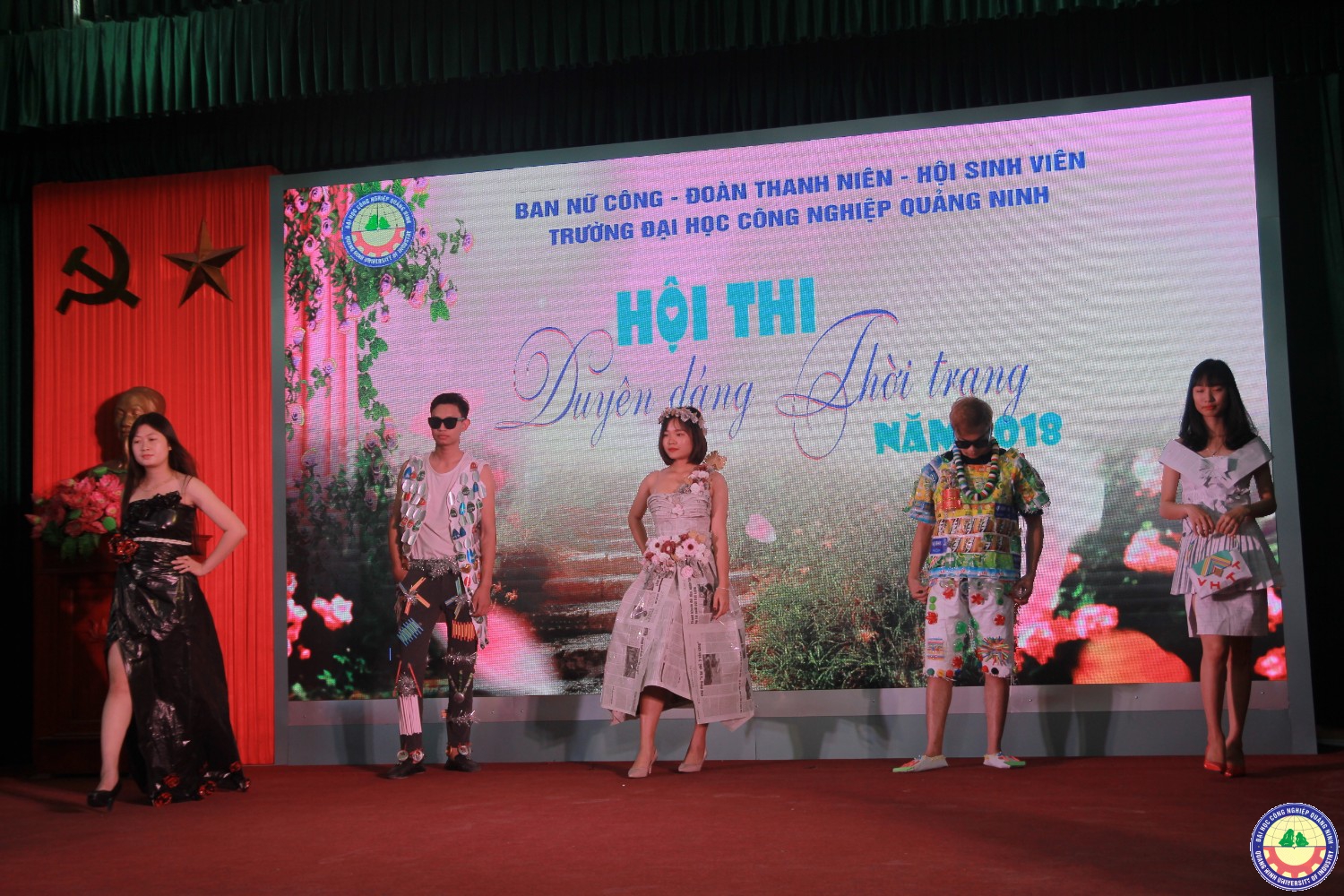 HỘI THI DUYÊN DÁNG THỜI TRANG TÁI CHẾ 2018