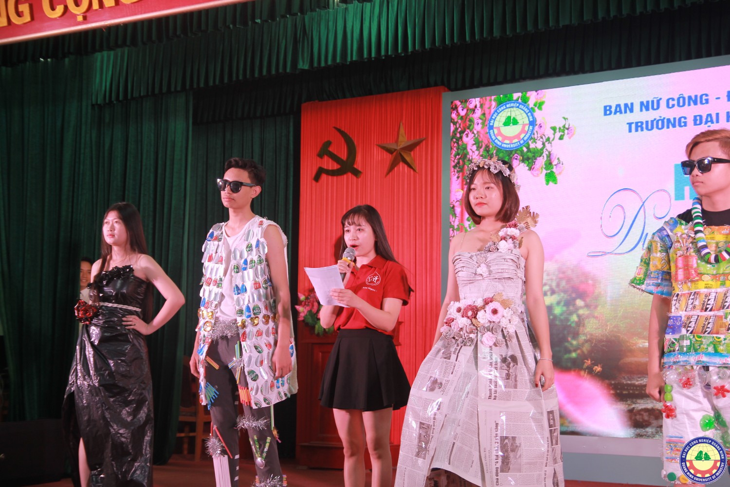 HỘI THI DUYÊN DÁNG THỜI TRANG TÁI CHẾ 2018
