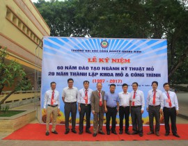 Kỉ niệm 20 năm thành lập khoa Mỏ-Công trình