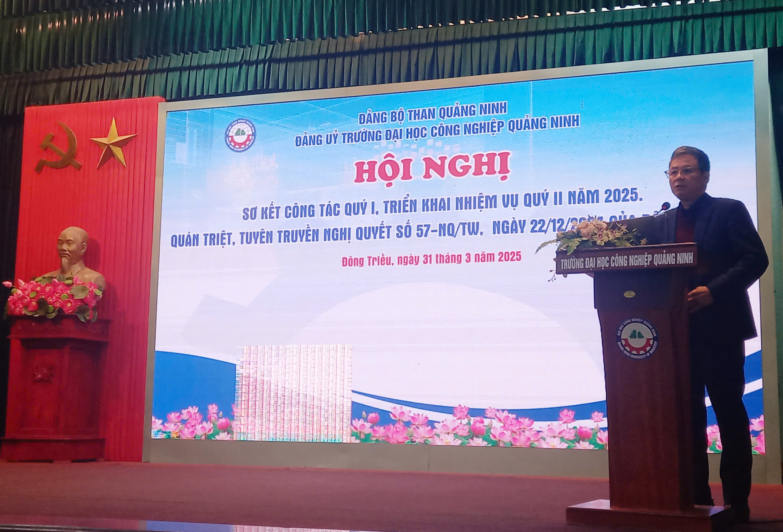 Hội nghị sơ kết công tác Đảng quý I/2025, triển khai nhiệm vụ trọng tâm quý II/2025