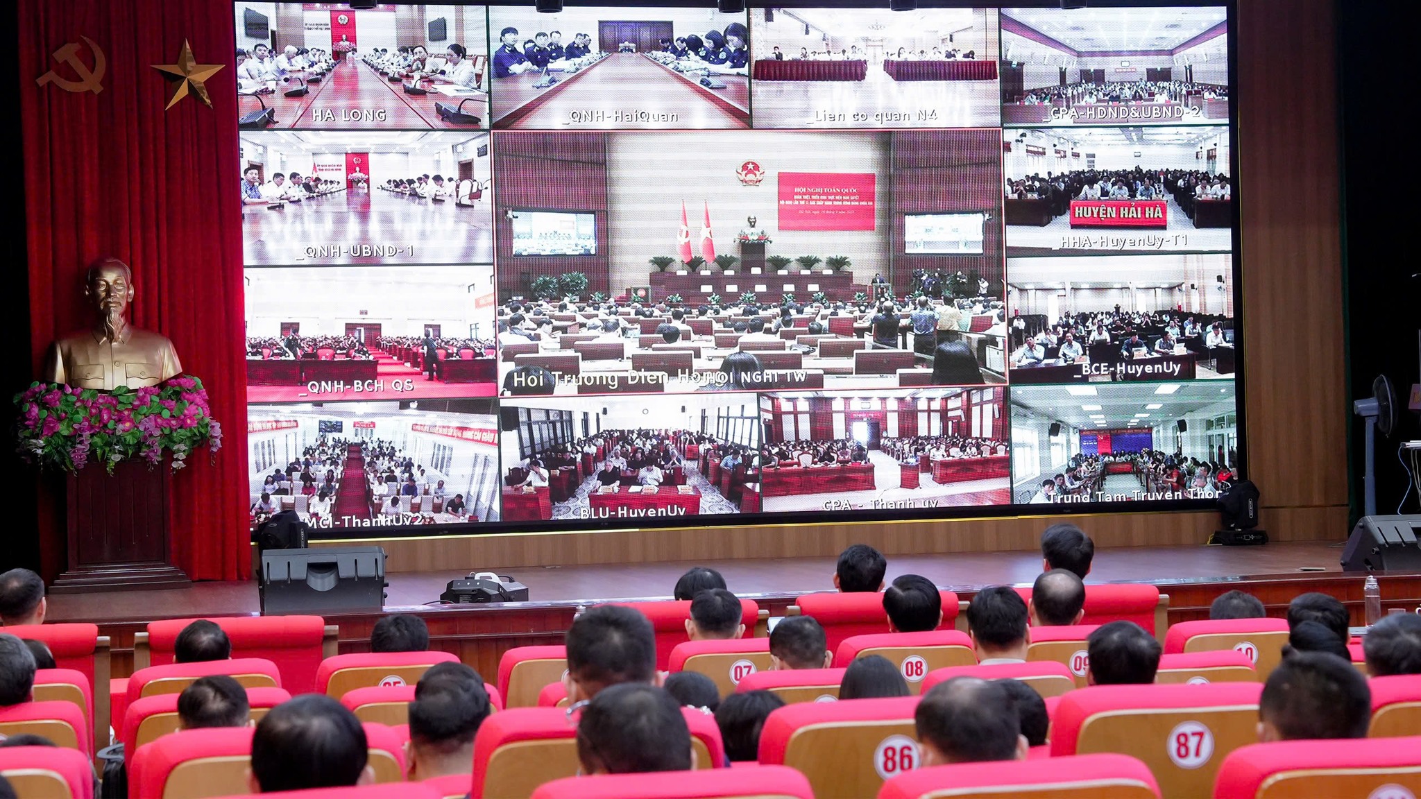 Tham dự Hội nghị toàn quốc quán triệt, triển khai thực hiện Nghị quyết Hội nghị lần thứ 11 BCH Trung ương Đảng khóa XIII