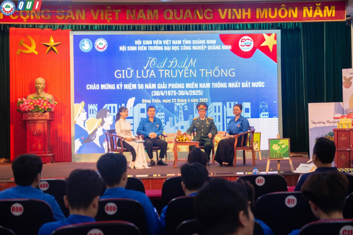 Tăng cường giáo dục đạo đức cách mạng cho đoàn viên thanh niên Trường Đại học Công nghiệp Quảng Ninh