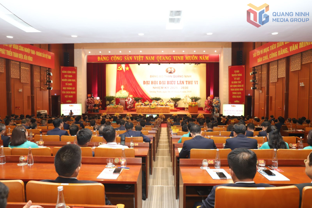 Đảng bộ Trường Đại học Công nghiệp Quảng Ninh tham dự Đại hội  Đảng bộ Than Quảng Ninh lần thứ VI, nhiệm kỳ 2025-2030