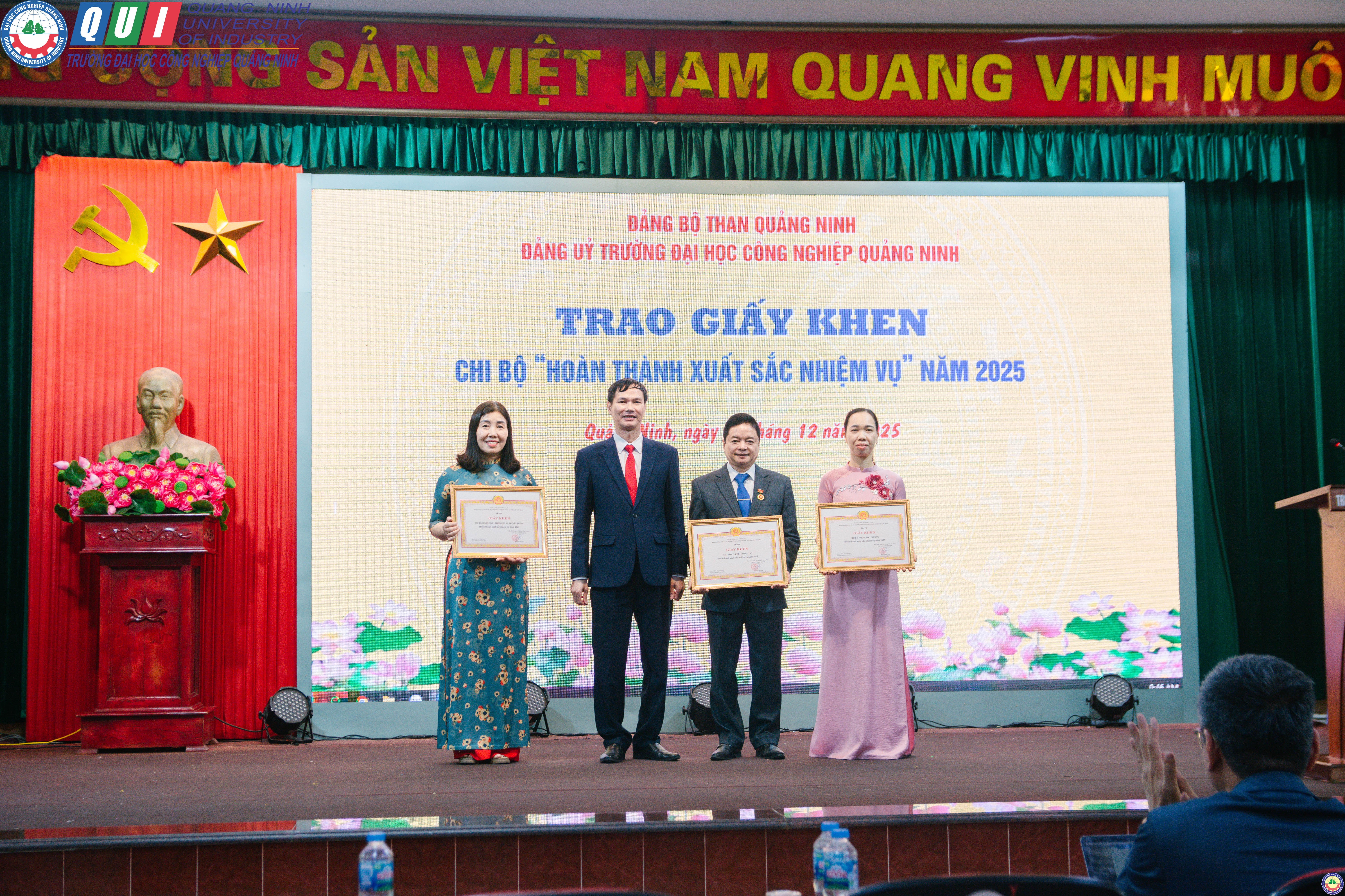 Đảng ủy Trường Đại học Công nghiệp Quảng Ninh triển khai Kế hoạch thực hiện mô hình “Chi bộ bốn tốt” năm 2026