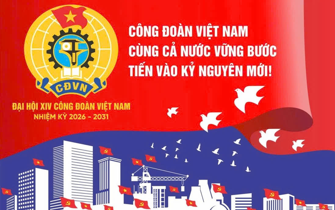 Đảng ủy Trường tăng cường lãnh đạo, chỉ đạo công tác tuyên truyền  Đại hội XIV Công đoàn Việt Nam