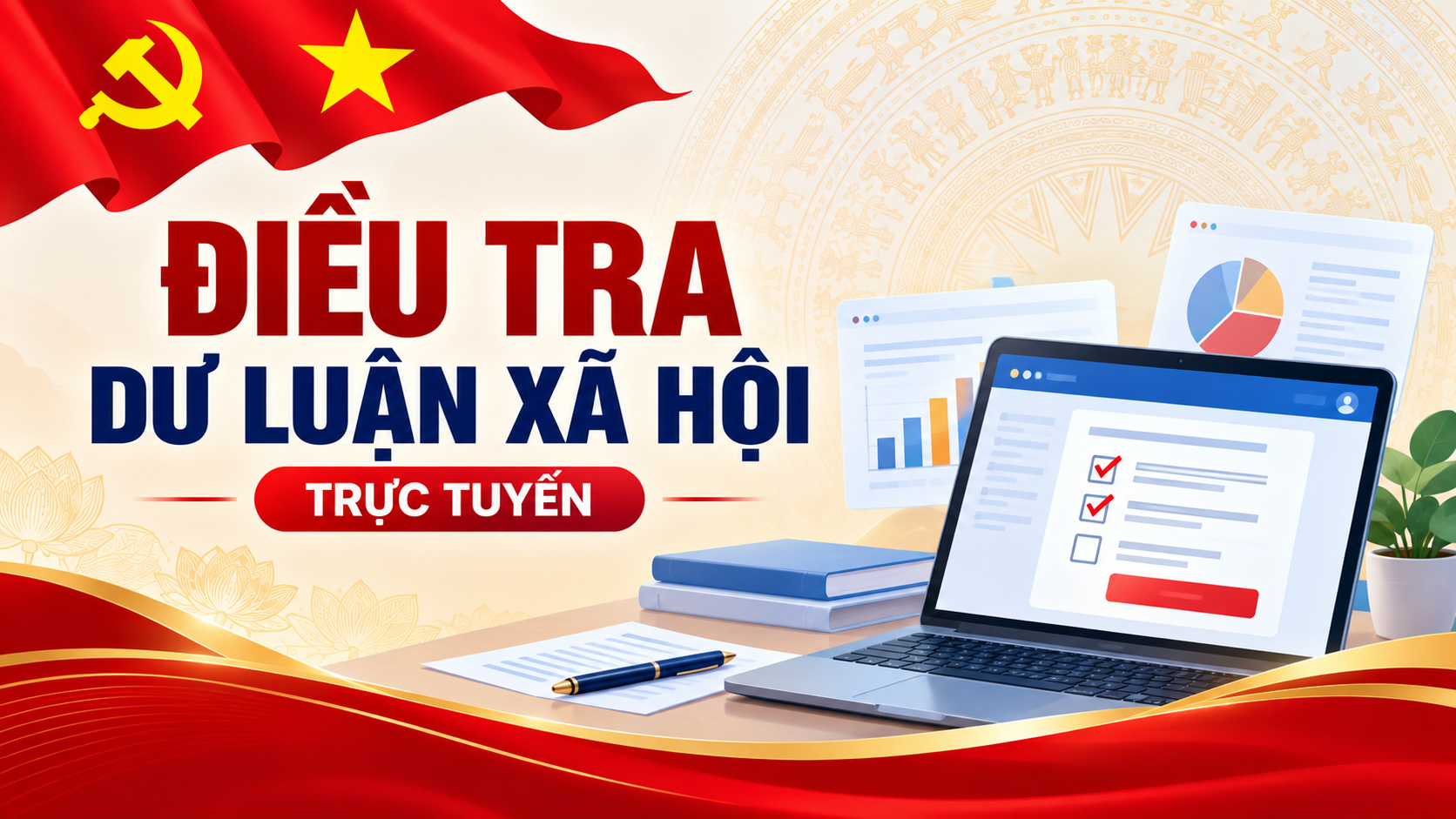Đảng ủy Trường Đại học Công nghiệp Quảng Ninh triển khai  điều tra dư luận xã hội về kết quả phát triển kinh tế - xã hội và  công tác xây dựng Đảng năm 2026